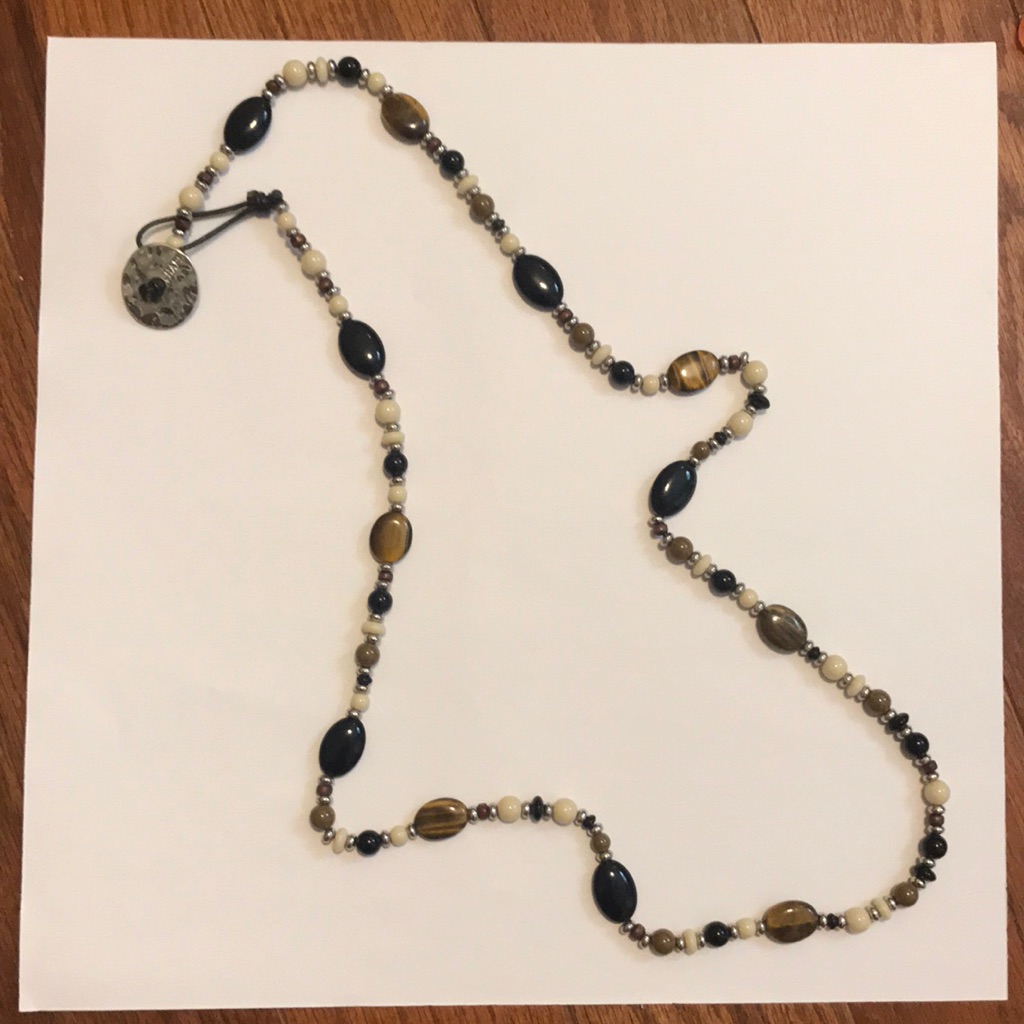 Chaps Beaded Necklace